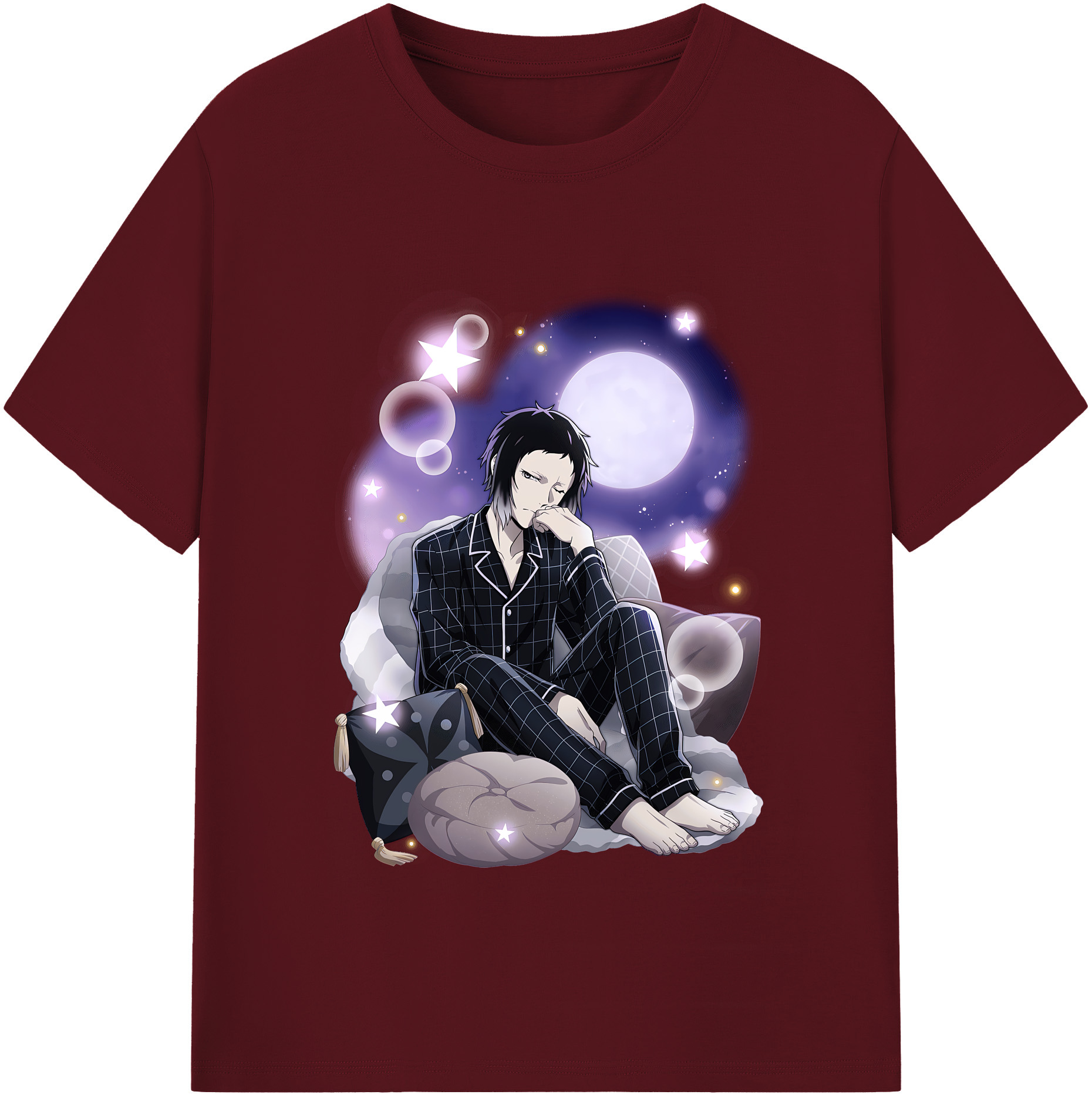（画像用） 文豪ストレイドッグス Bungo Stray Dogs 綿100％半袖Tシャツ（フロントプリント）